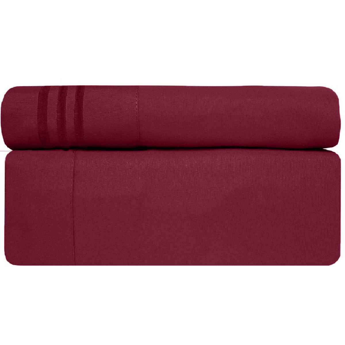 Foto 6 pulgar | Juego de Sábanas Rebeca Premium Luxury King Size color Tinto