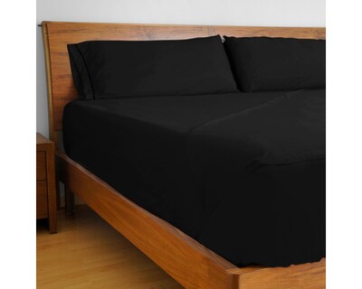 Foto 3 | Juego de Sábanas Queen Size de Microfibra Rebeca Koala color Negro