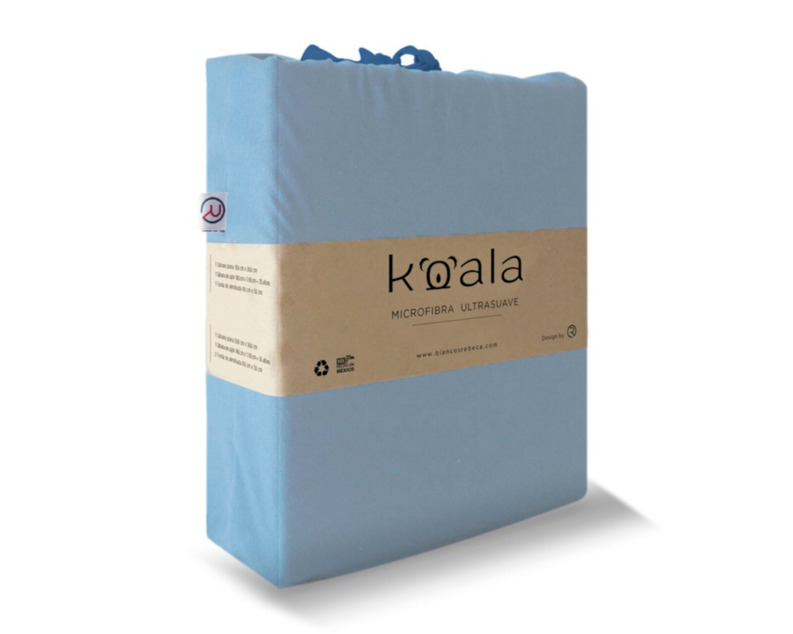 Juego de Sábanas Rebeca Koala King Size color Gris