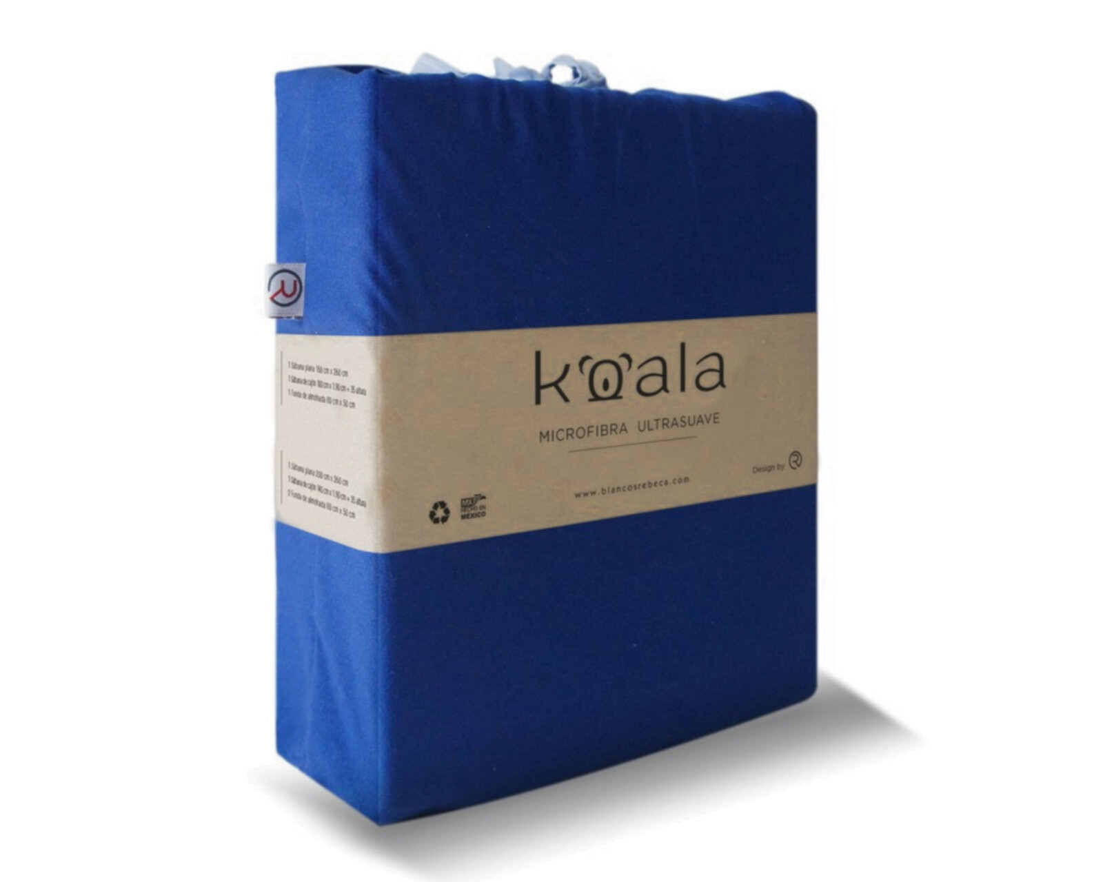 Juego de Sábanas Rebeca Koala Individual color Azul