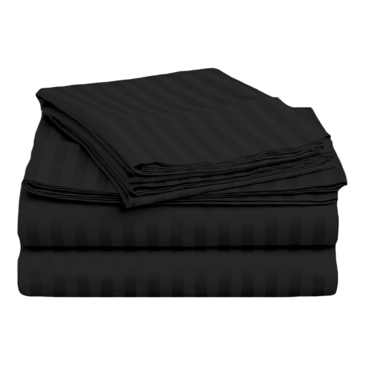 Juego de Sábanas Queen Size Rebeca Quetzal Microfibra Básica Negro
