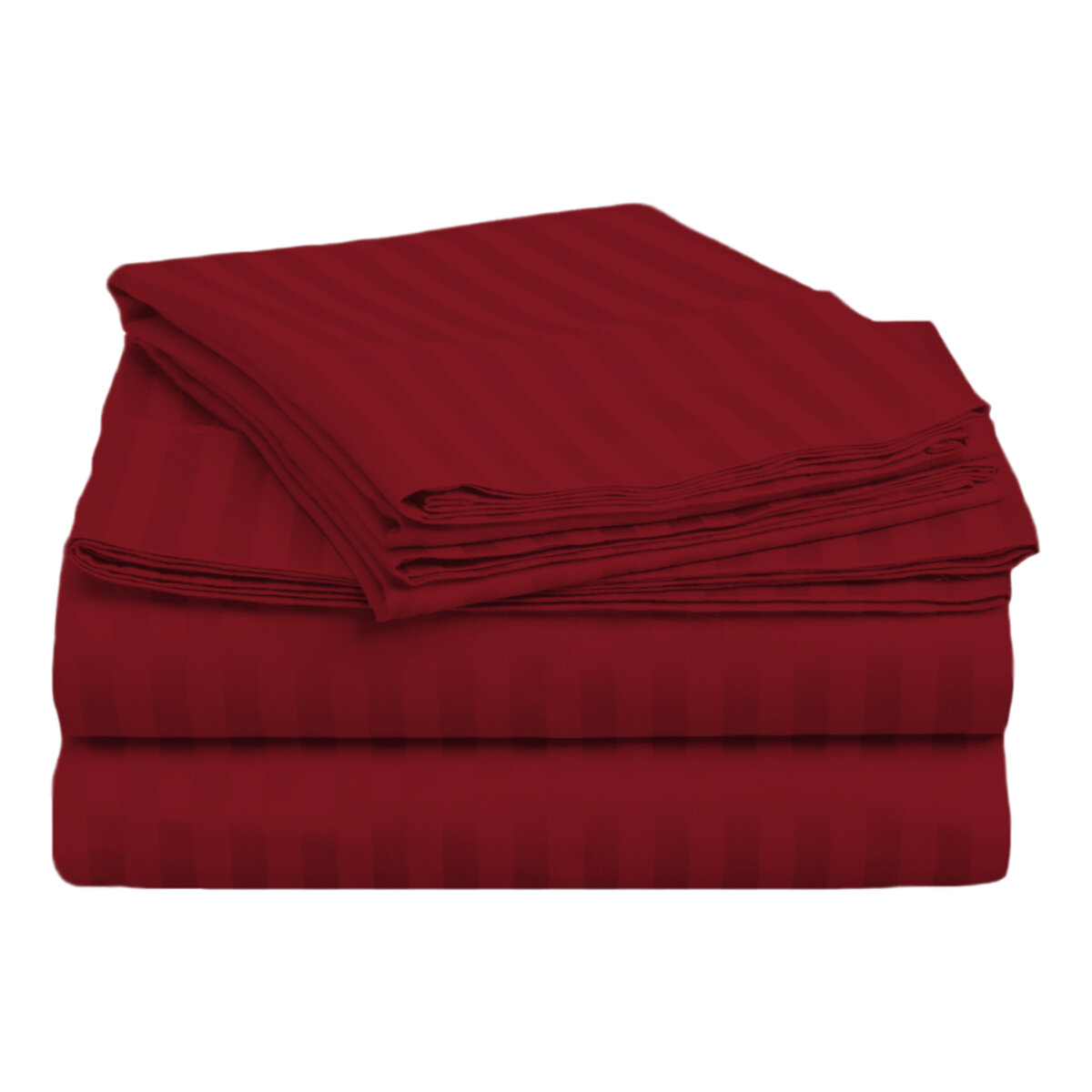 Juego de Sábanas Matrimonial Rebeca Quetzal Microfibra Básica Rojo