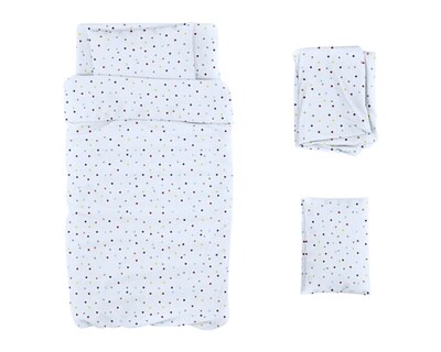 Foto 4 | Juego de Sábanas Rebeca de Microfibra Koala Estampada Confeti Queen Size