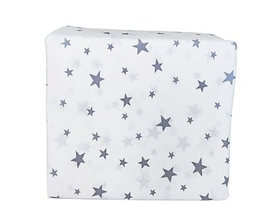Foto 5 | Juego de Sábanas Rebeca de Microfibra Koala color Gris Estampada Estrella Queen Size