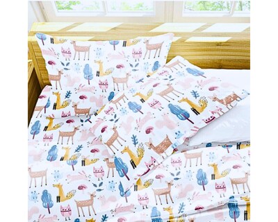 Foto 3 | Juego de Sábanas Rebeca de Microfibra Koala Estampada King Size