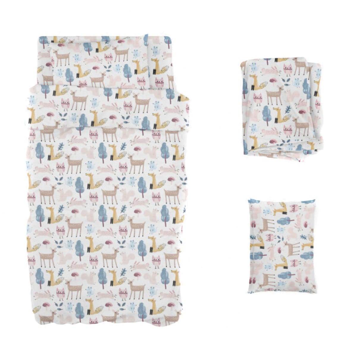 Juego de Sábanas de Microfibra Koala Estampada -Rebeca  -Fauna -Queen Size $612