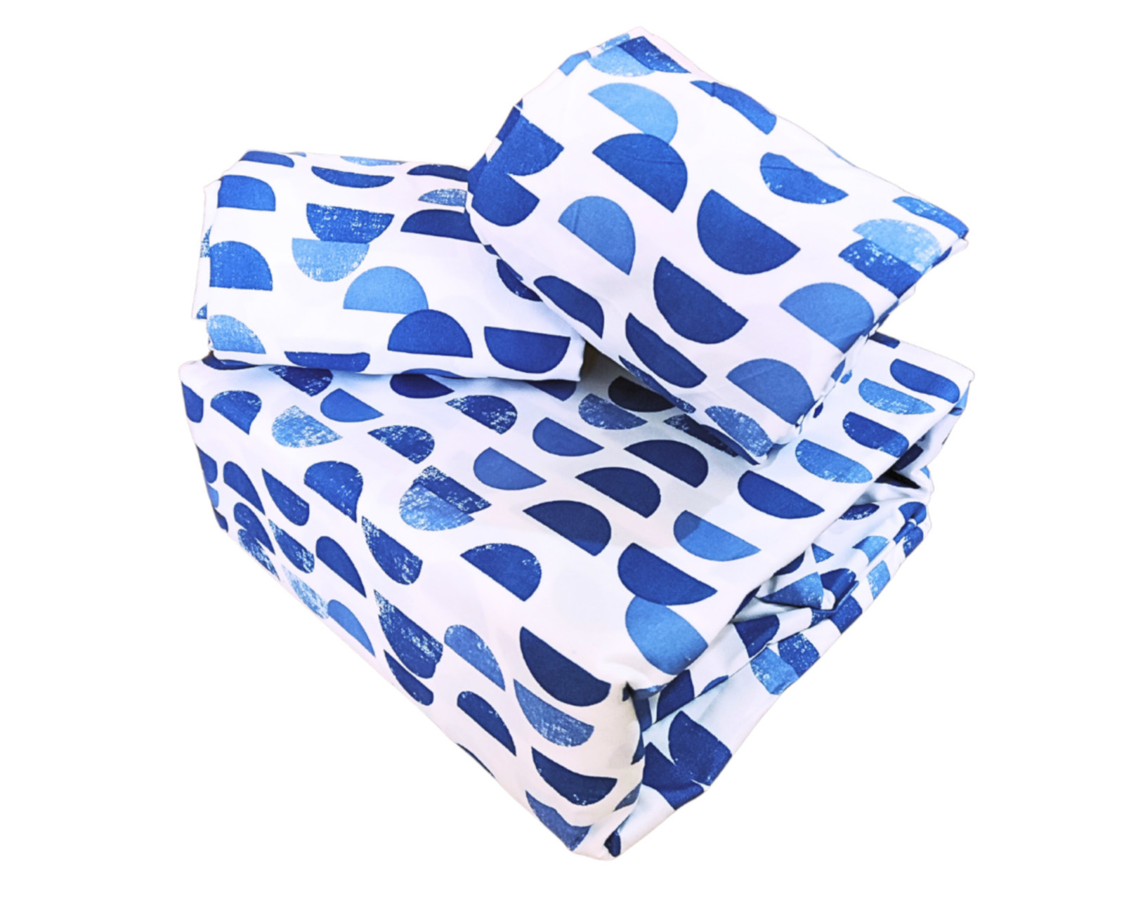Juego de Sábanas de Microfibra Matrimonial  Rebeca Koala color Azul 4 Piezas