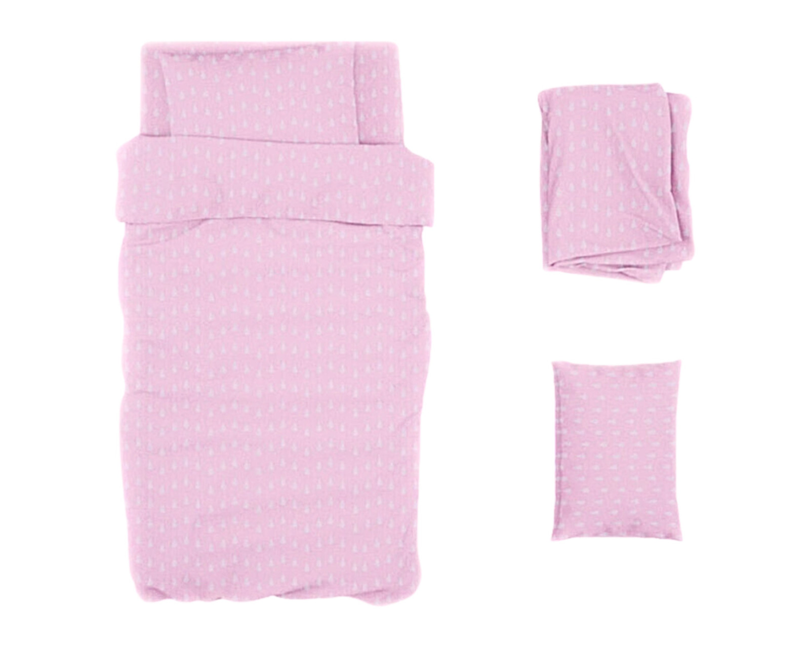 Foto 5 pulgar | Juego de Sábanas de Microfibra Matrimonial  Rebeca Koala color Rosa 4 piezas