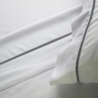 Foto 3 | Juego de Sábanas Matrimonial Rebeca Tencel Fibra de Eucalipto color Blanco 4 piezas