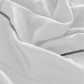 Foto 4 | Juego de Sábanas Matrimonial Rebeca Tencel Fibra de Eucalipto color Blanco 4 piezas