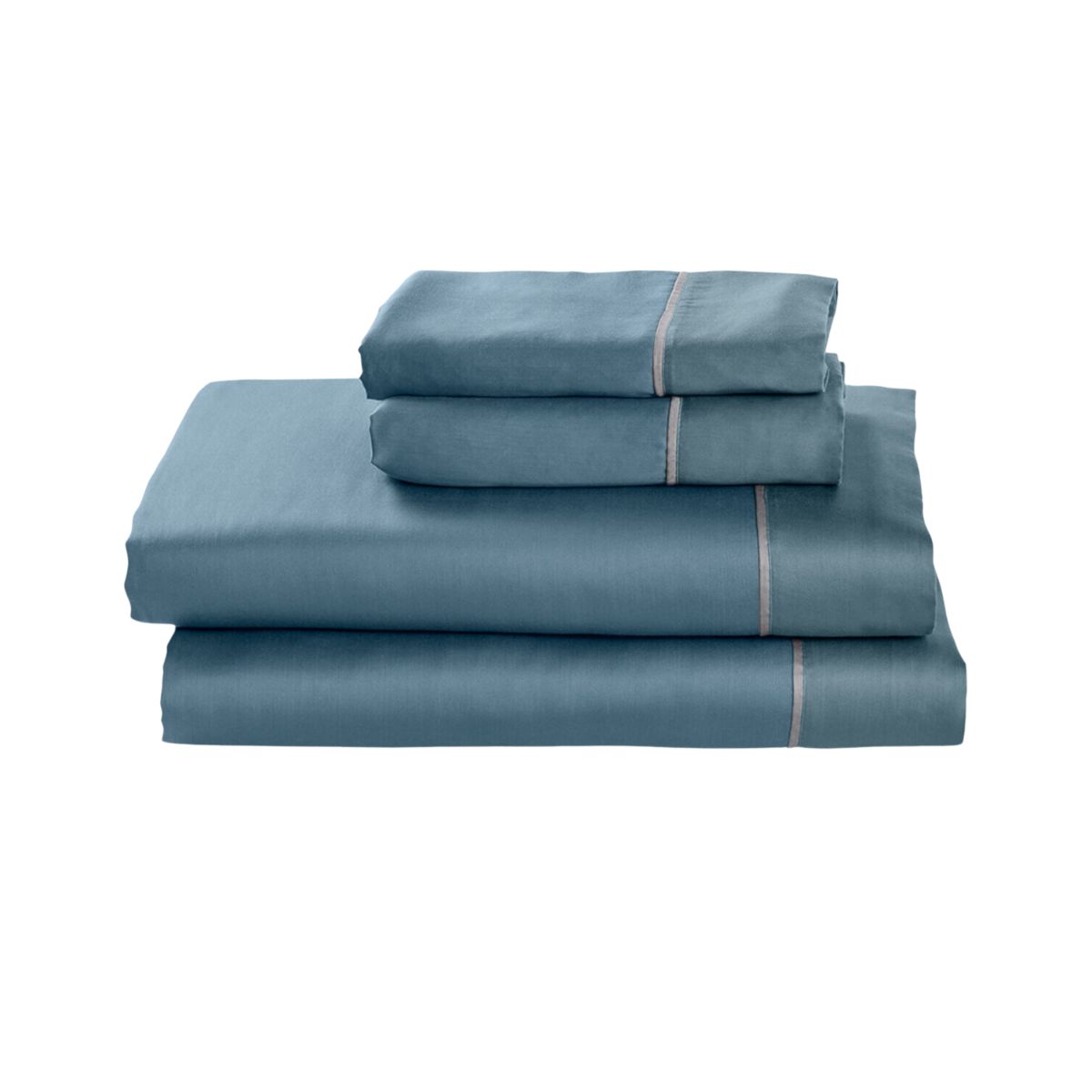 Juego de Sábanas Matrimonial Rebeca Tencel  Fibra de Eucalipto color Verde 4 piezas