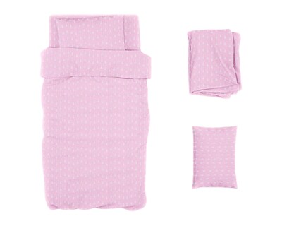 Foto 4 | Juego de Sábanas Rebeca Koala Queen Size color Rosa 4 Piezas