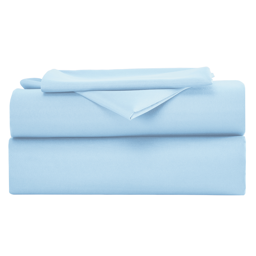 Juego de Sábanas Concord Snom175 Matrimonial color Azul