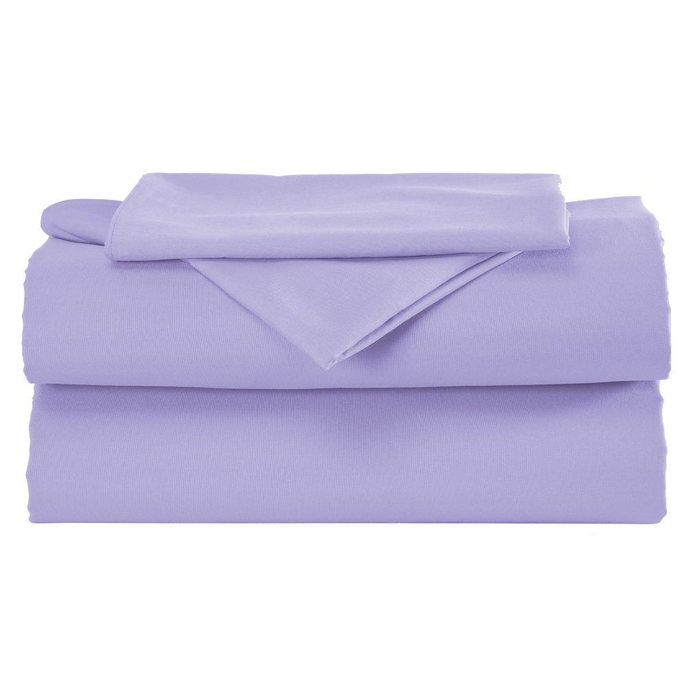 Juego de Sábanas Concord Esencial SAMM622 color Lavanda Matrimonial