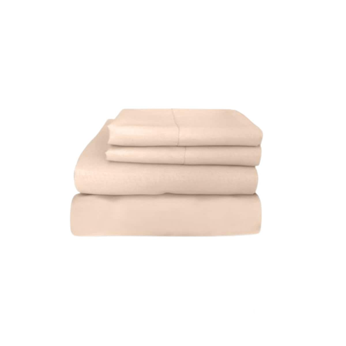 Juego de Sábanas Stefano Zanni Home color Beige Individual 3 Piezas $453