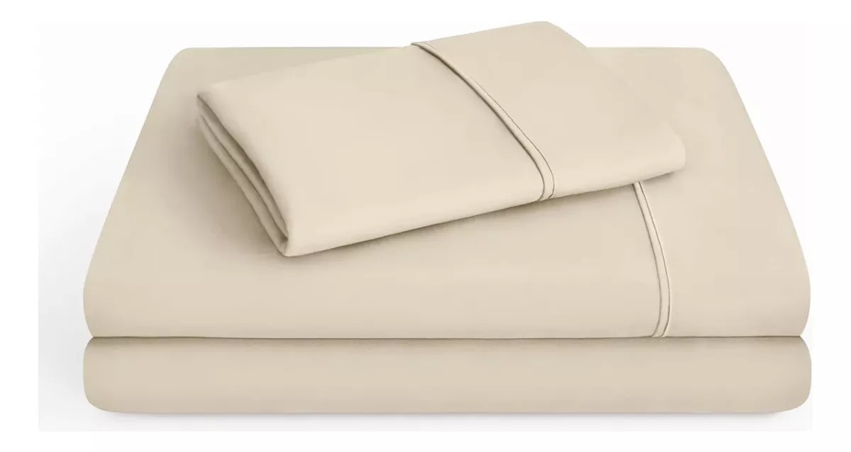 Set Sábanas King Size B.Kind & Beyond color Beige 4 Piezas