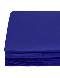 Foto 4 | Juego de Sábanas Matrimonial NubiSuave RELIEVE-MAT color Azul 2800 Hilos 4 Piezas