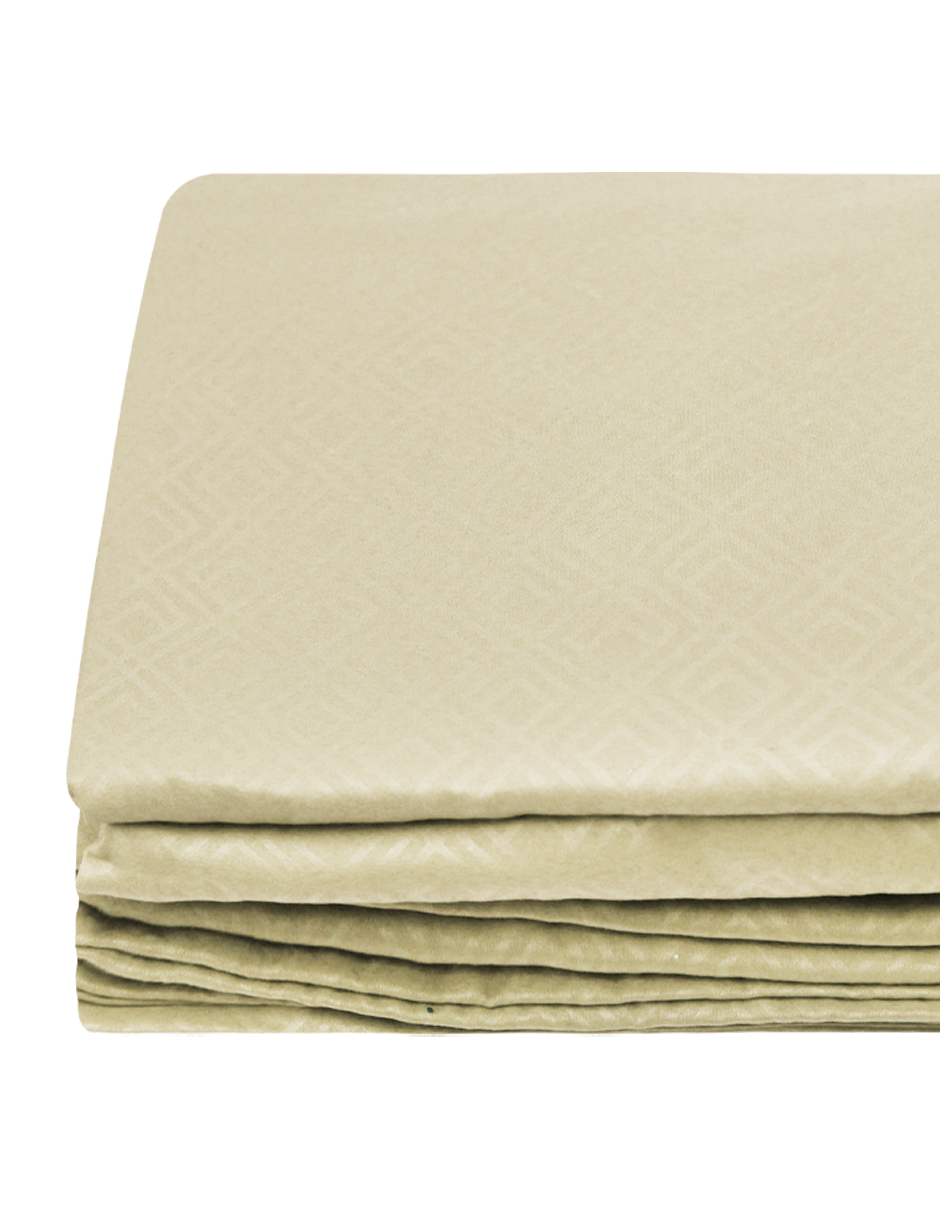 Foto 5 pulgar | Juego de Sábanas Matrimonial NubiSuave RELIEVE-MAT color Beige 2800 Hilos 4 Piezas