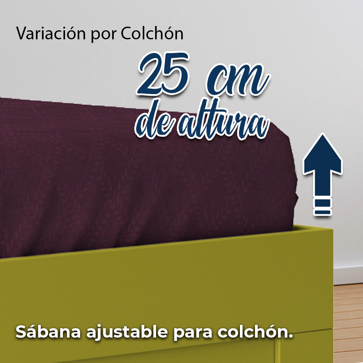 Foto 6 pulgar | Juego de Sábanas Matrimonial NubiSuave RELIEVE-MAT color Vino 2800 Hilos 4 Piezas