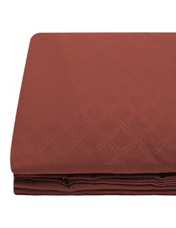 Foto 4 | Juego de Sabanas NubiSuave de Relieve Matrimonial Diseño 2800 Hilos color Naranja Microfibra 4 Piezas