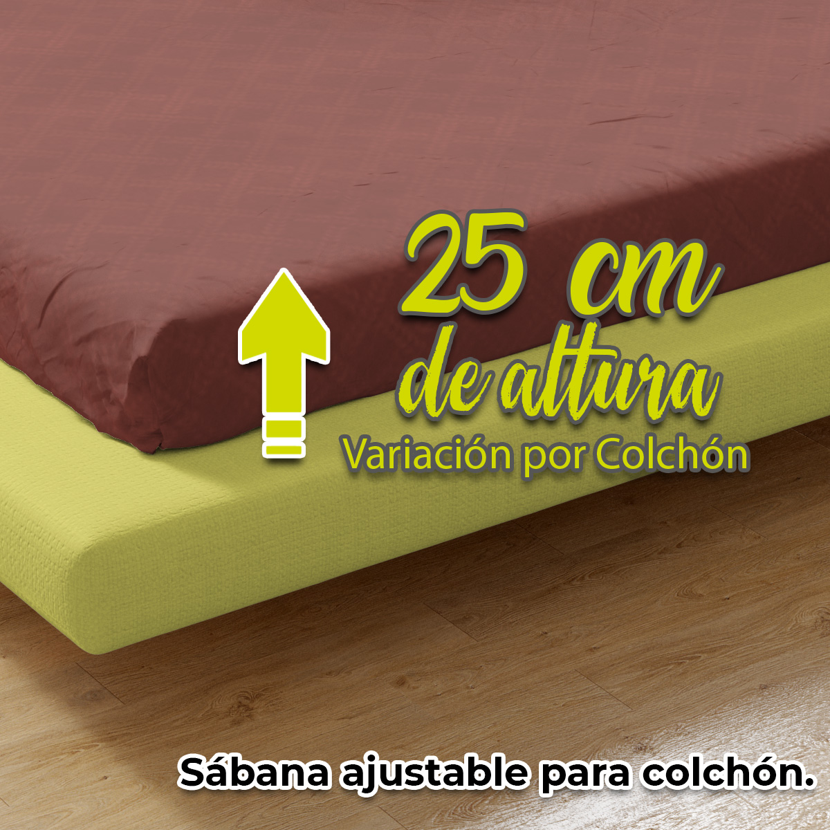 Foto 6 pulgar | Juego de Sabanas NubiSuave de Relieve Matrimonial Diseño 2800 Hilos color Naranja Microfibra 4 Piezas