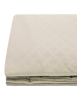 Foto 4 | Juego de Sabanas NubiSuave de Relieve Matrimonial Diseño 2800 Hilos color Crema Microfibra 4 Piezas