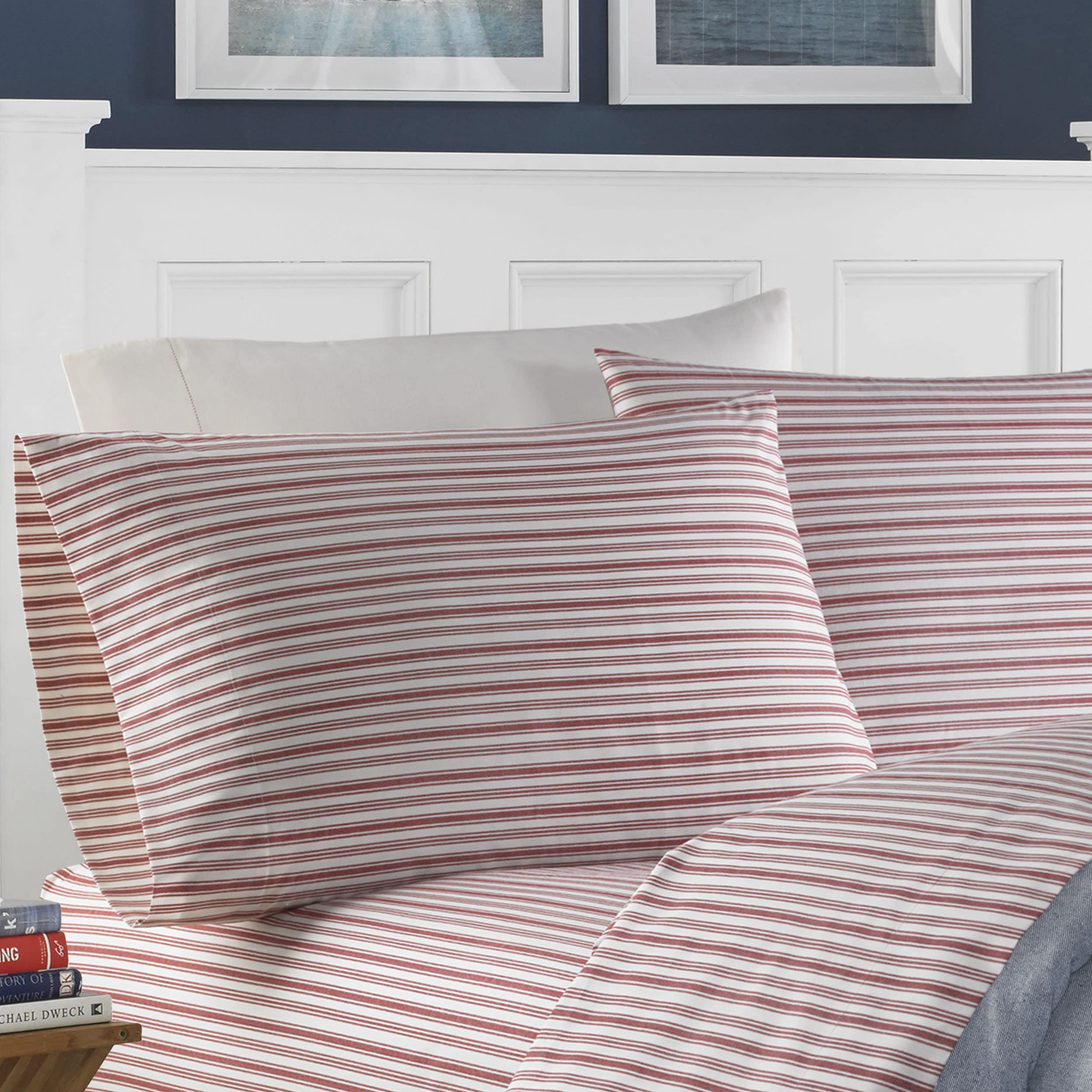 Foto 3 pulgar | Venta Internacional - Juego De Sábanas Nautica Percale Collection 100% Algodón King