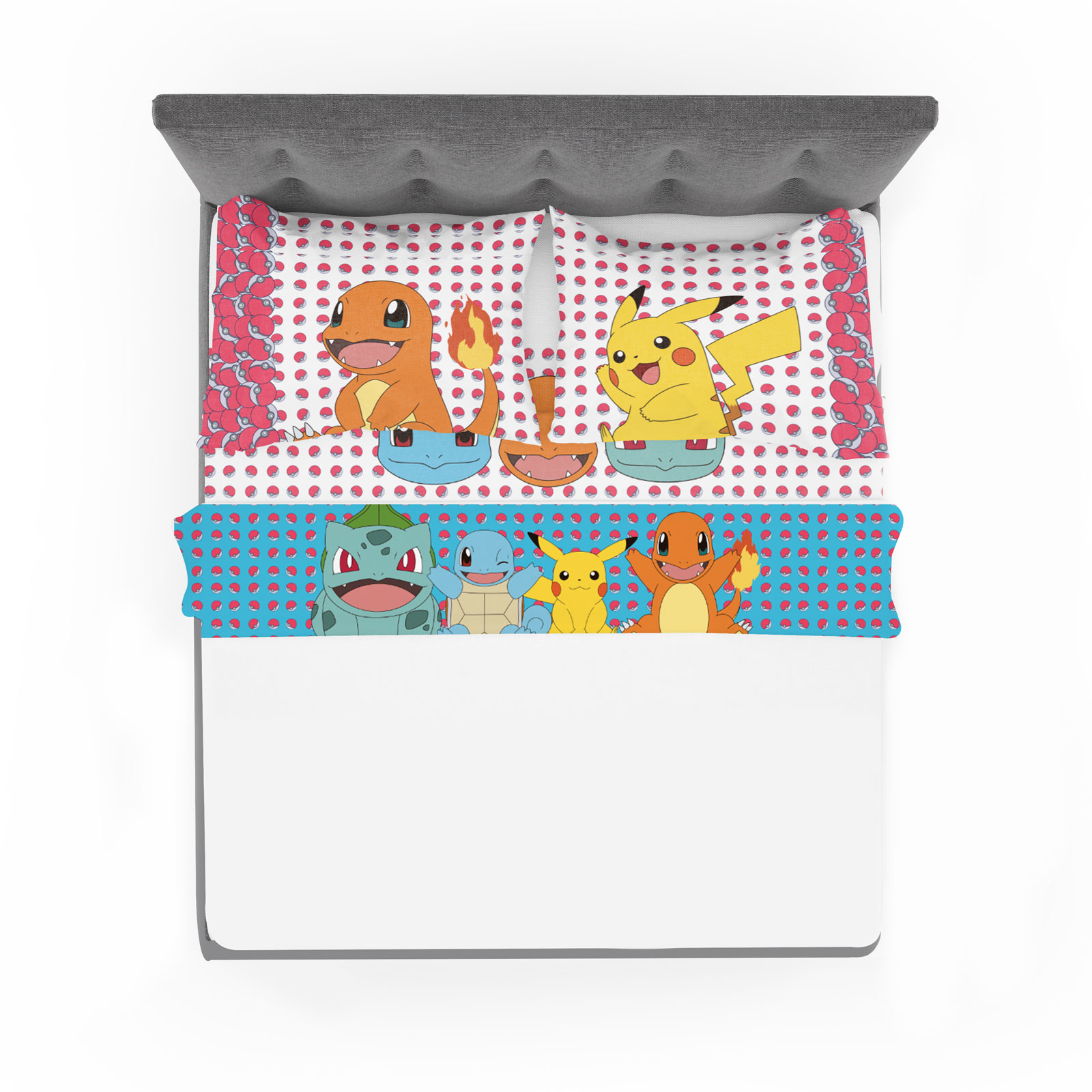 Juego de Sábanas Matrimoniales Providencia Pokémon