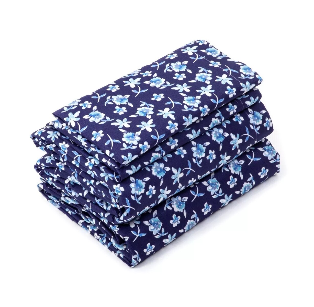 Sábanas Matrimoniales Microfibra Azul Marino $759