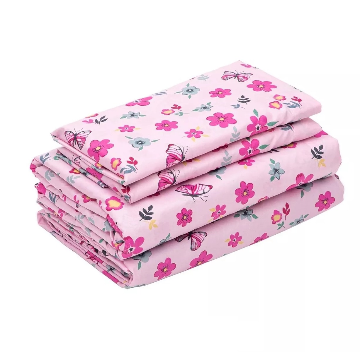 Sábana Matrimonial Belug Microfibra Estampado color Kiev Rosa $759