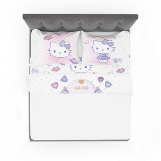 Foto 1 | Juego De Sábanas Individuales Hello Kitty