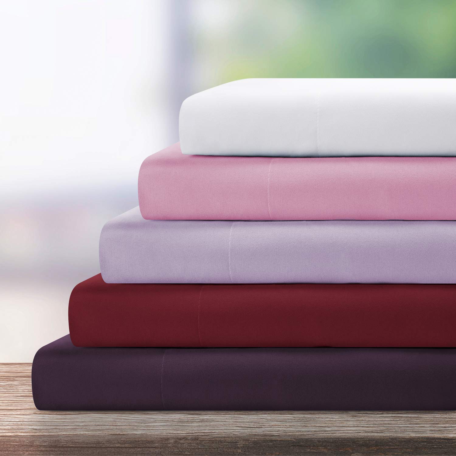 Foto 5 | Juego De Sábanas Bysure Hotel Luxury 1800tc Microfiber King - Venta Internacional.