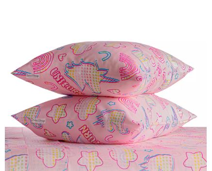 Juego De Sabanas Matrimonial Color Rosa $657