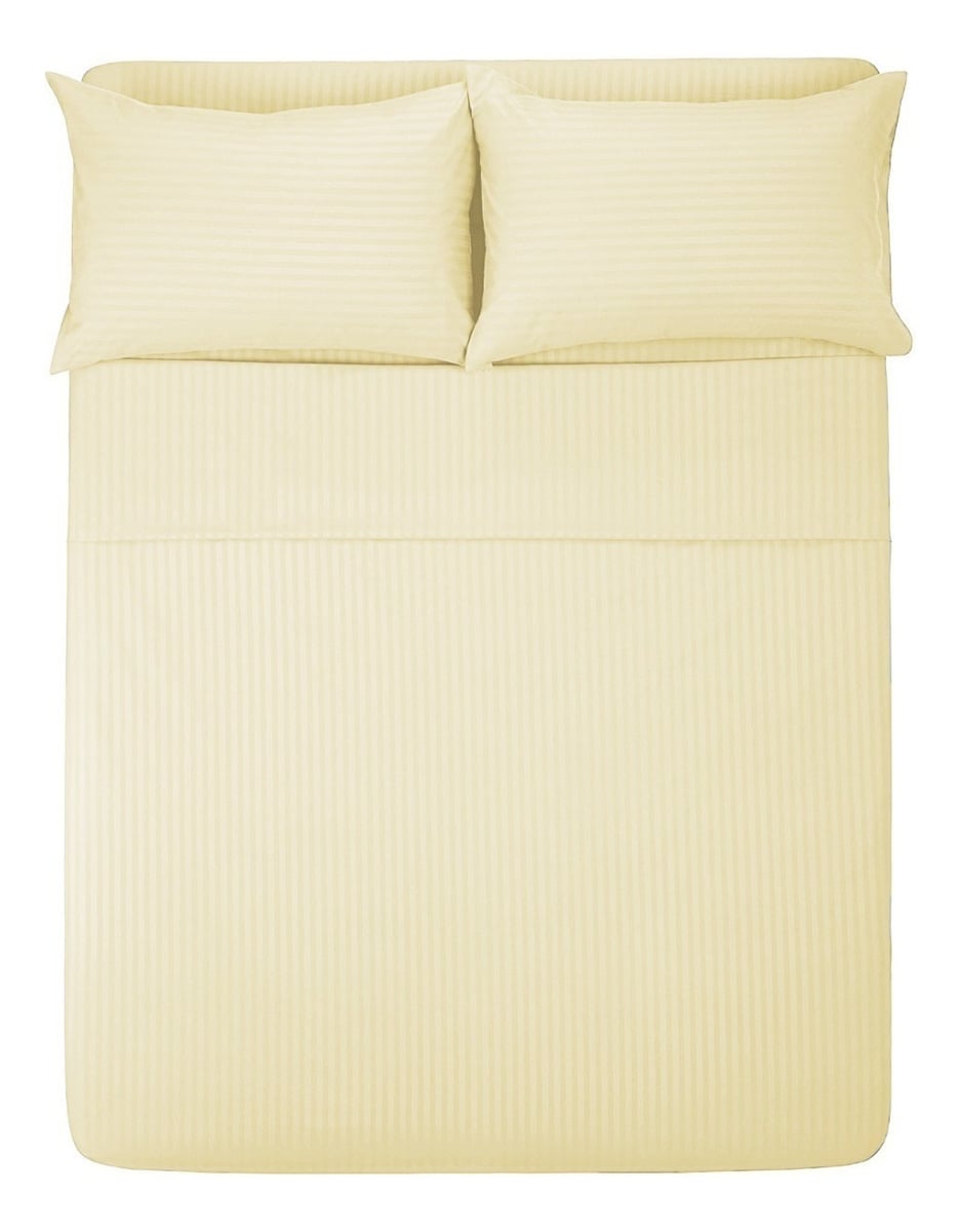 Juego de Sábanas Wünd Color Hueso Matrimoniales 4 Piezas $1,026