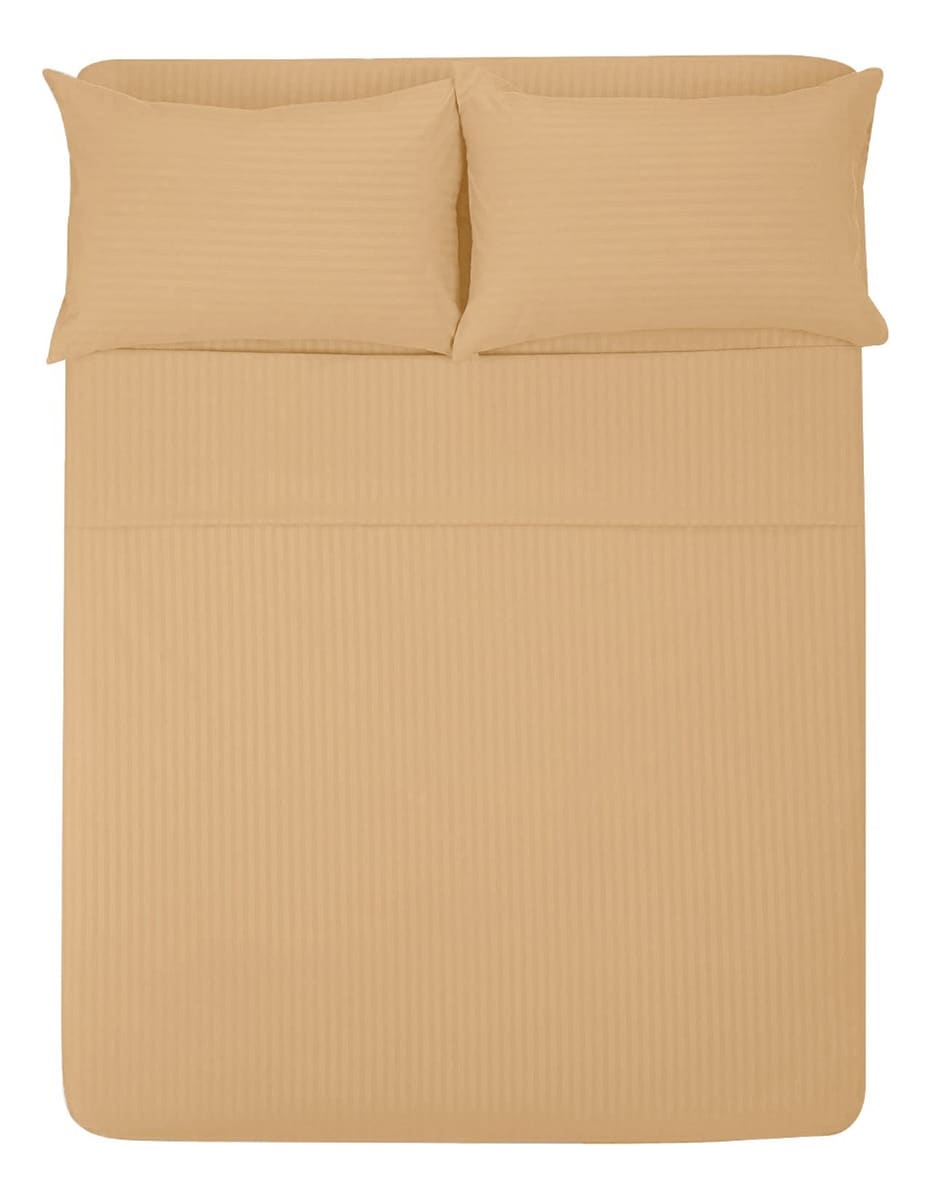 Juego de Sábanas Wünd Camel Matrimoniales 4 Piezas $1,026