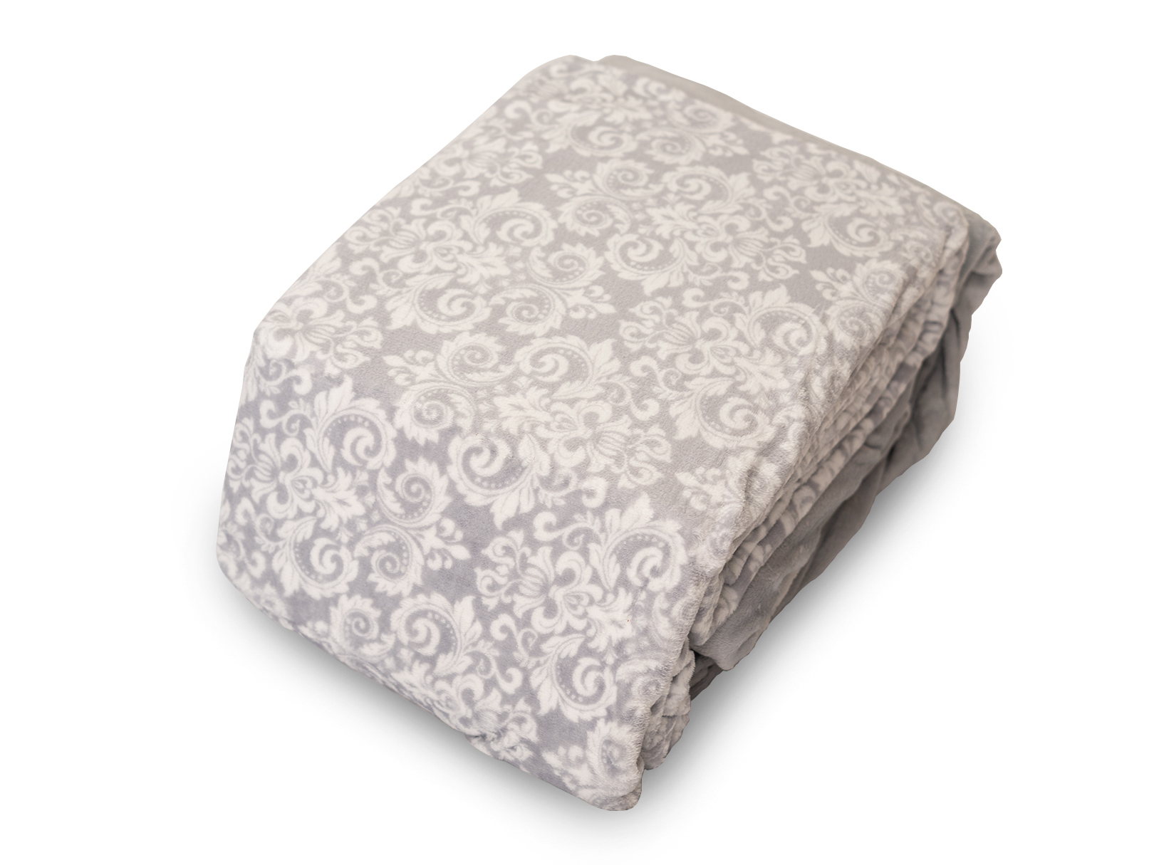 Juego de Sábana Dormireal Flannel Quebec Gris Matrimonial