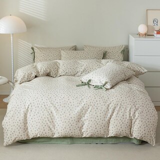 Foto 1 | Funda Nórdica Highbuy Floral Twin de Algodón con 2 Fundas de Almohada - Venta Internacional
