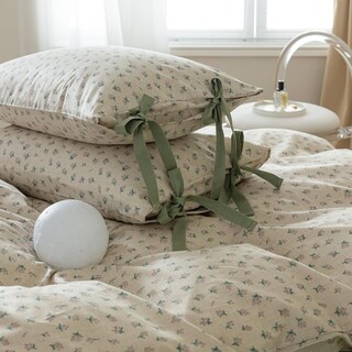 Foto 6 | Funda Nórdica Highbuy Floral Twin de Algodón con 2 Fundas de Almohada - Venta Internacional