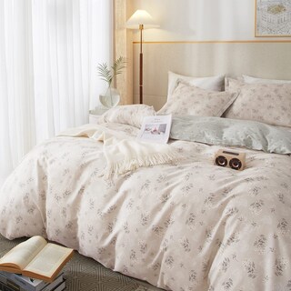 Foto 2 | Juego de Funda de Edredón Highbuy Garden Pink Floral Queen Cotton - Venta Internacional