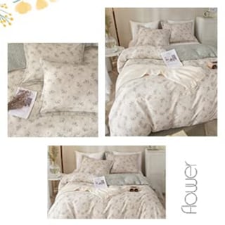 Foto 6 | Juego de Funda de Edredón Highbuy Garden Pink Floral Queen Cotton - Venta Internacional