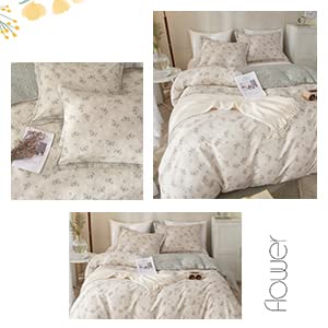 Foto 5 | Funda de Edredón Highbuy Fresh Floral Twin Algodón Jardín Rosa - Venta Internacional