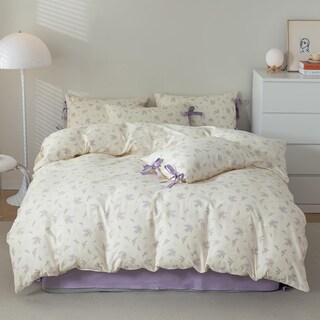 Foto 1 | Juego de Fundas de Edredón Highbuy Botanical Floral Queen Cotton 3 Piezas - Venta Internacional
