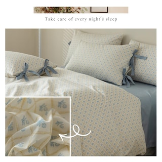 Foto 4 | Juego de Funda de Edredón Highbuy Chic Floral Queen con 2 Fundas para Almohada - Venta Internacional
