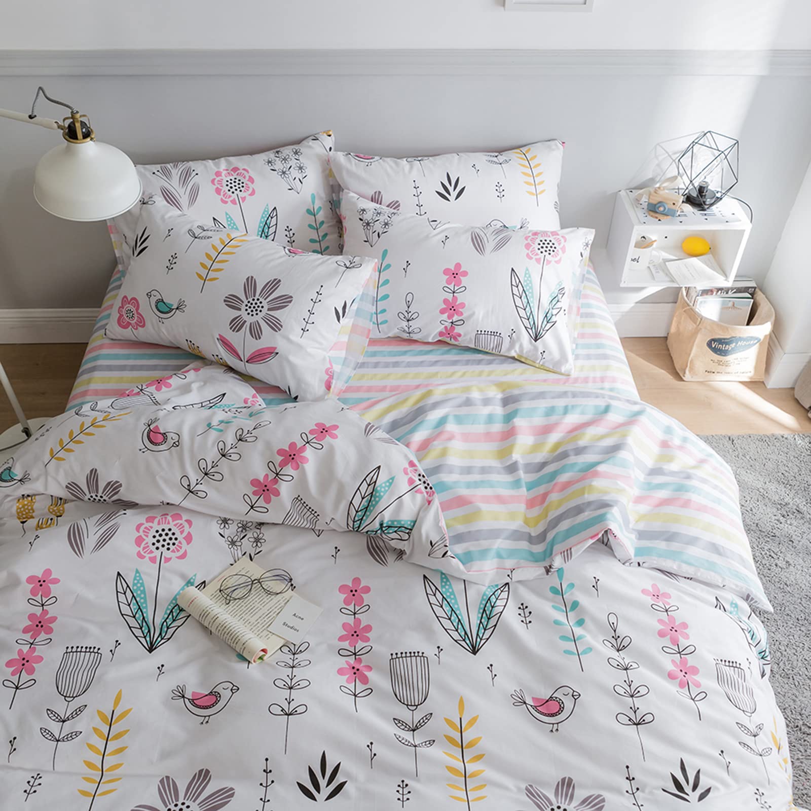Foto 1 | Juego de Ropa de Cama HighBuy Funda De Edredón King 3 Piezas - Venta Internacional