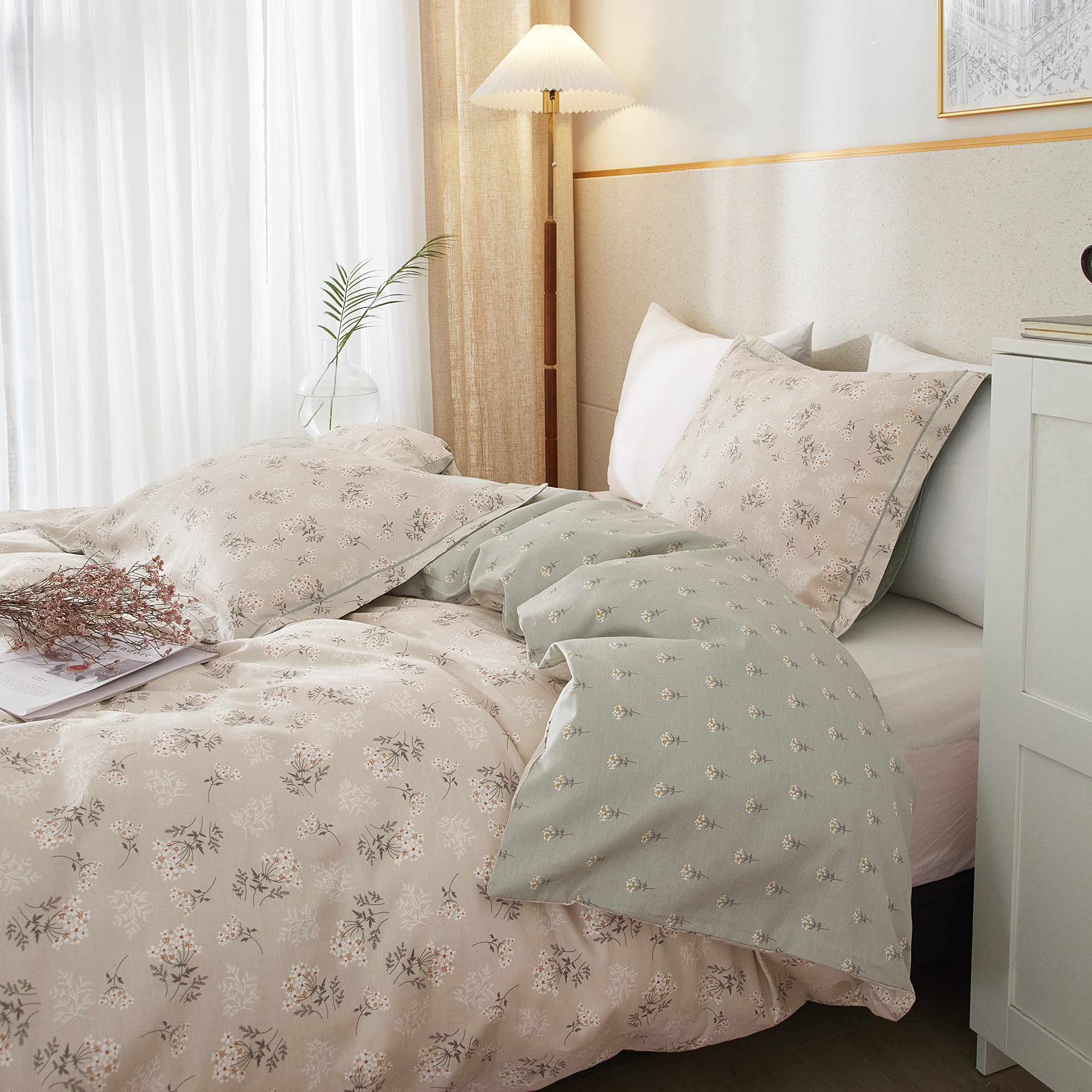 Foto 4 pulgar | Juego de Cama Highbuy Ligero con Ramas de Flor Tamaño Queen - Venta Internacional