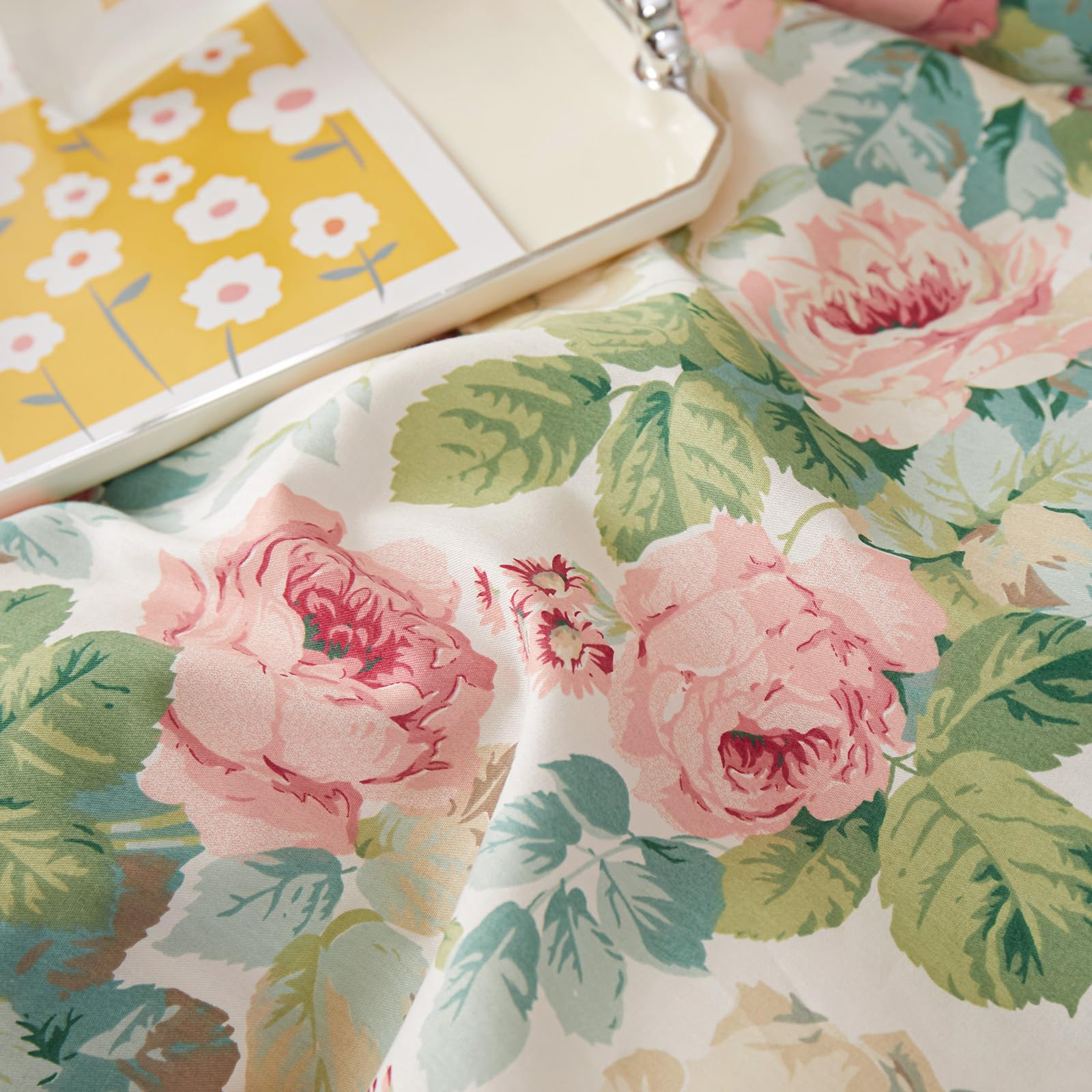 Foto 7 | Juego de Fundas Eavd Estilo Vintage Garden Floral Queen - Venta Internacional