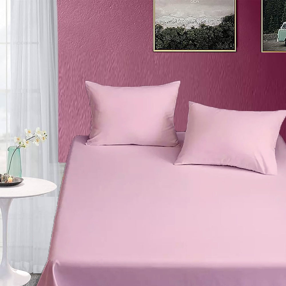 Foto 4 pulgar | Juego de Sabanas Baby Matrimonial Kyuden Home color Rosa