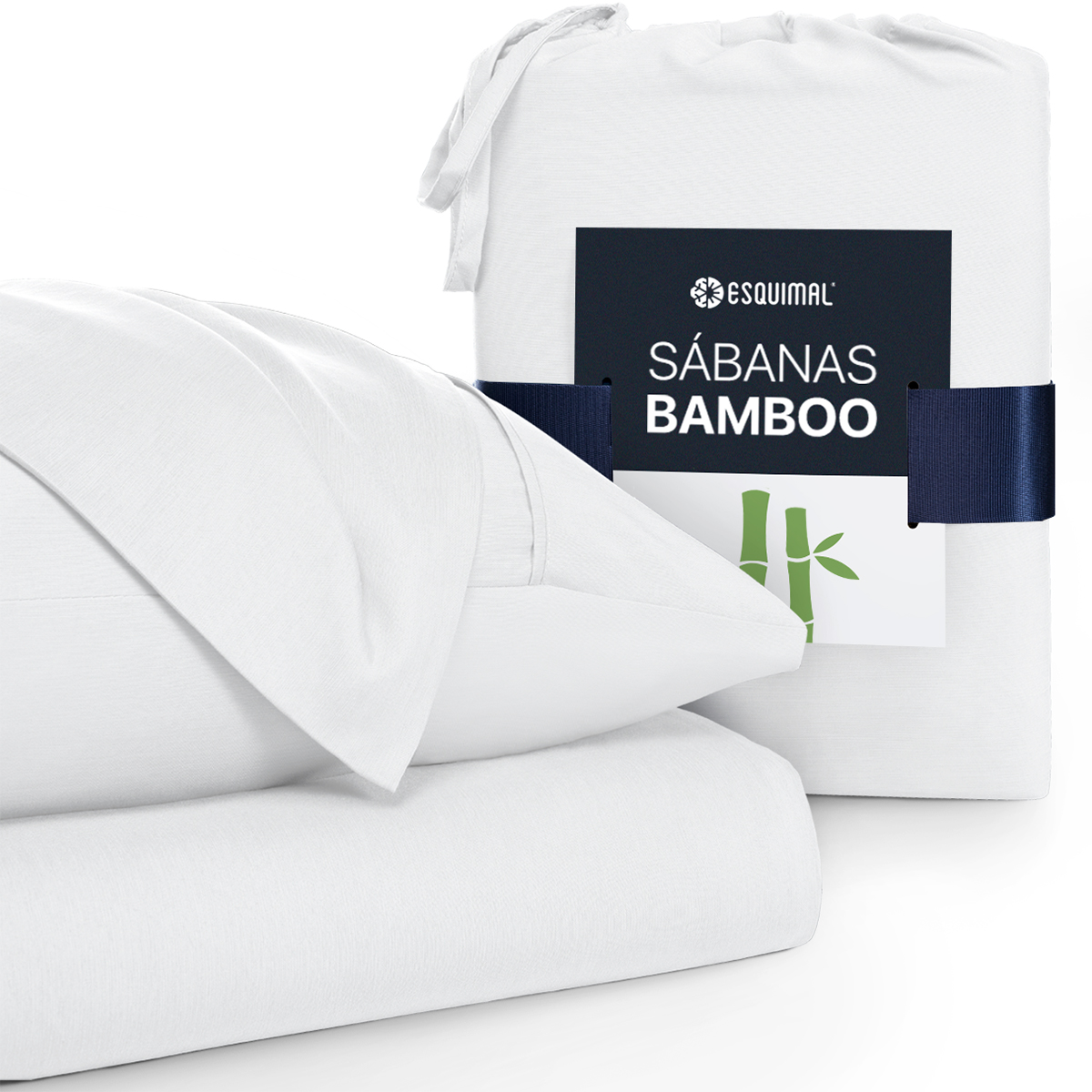 Foto 3 pulgar | Sábana de Bambú Real Textil King Size Blanco Ultra Suave