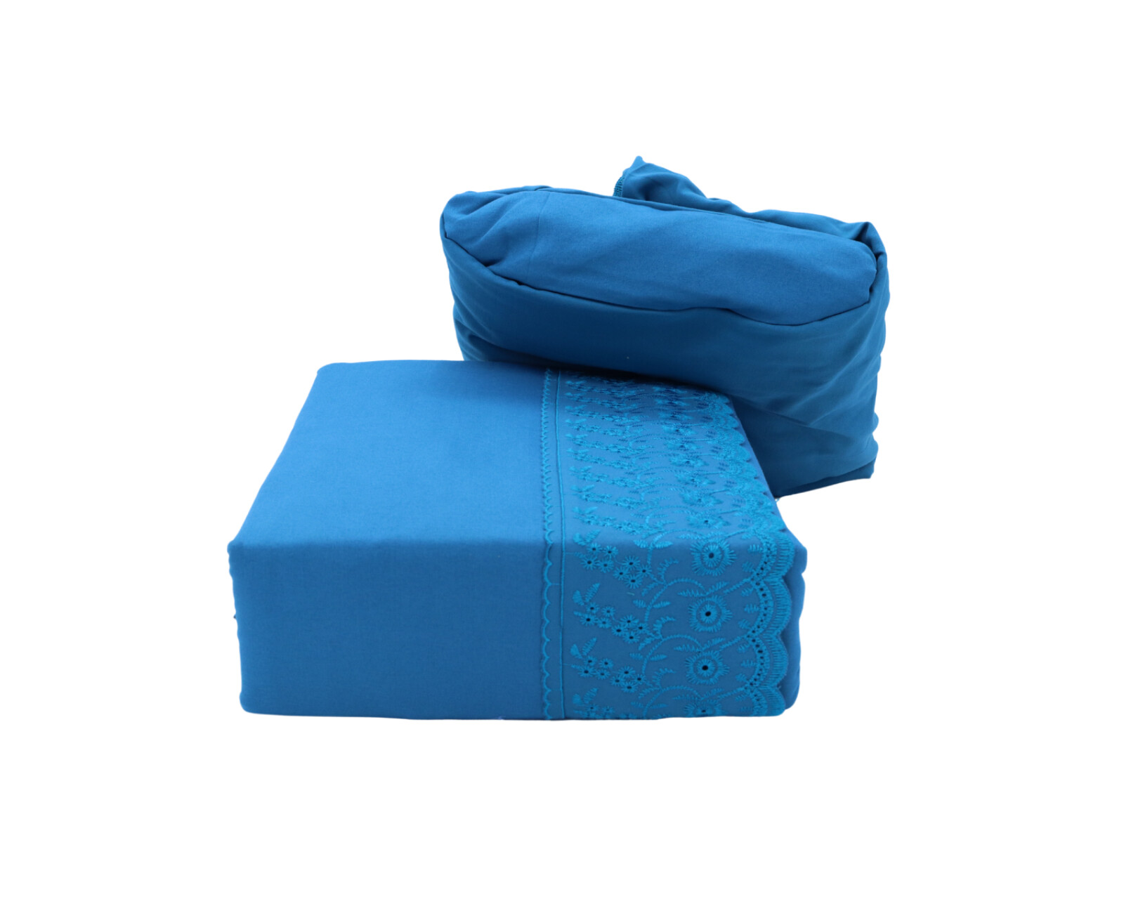 Juego de Sábanas La Siesta Azul Turquesa Matrimonial