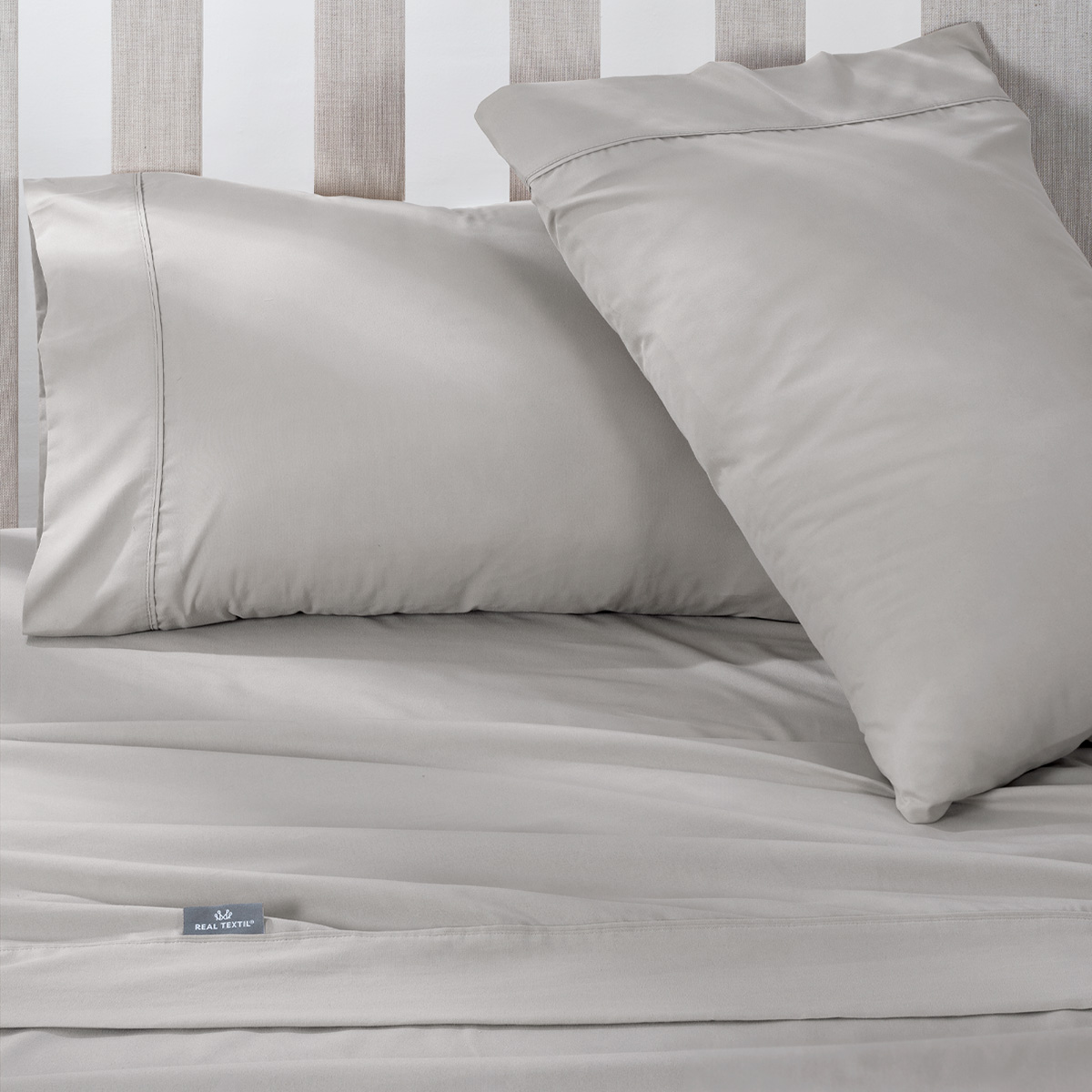Foto 5 | Sábana de Microfibra Real Textil Beige King Size
